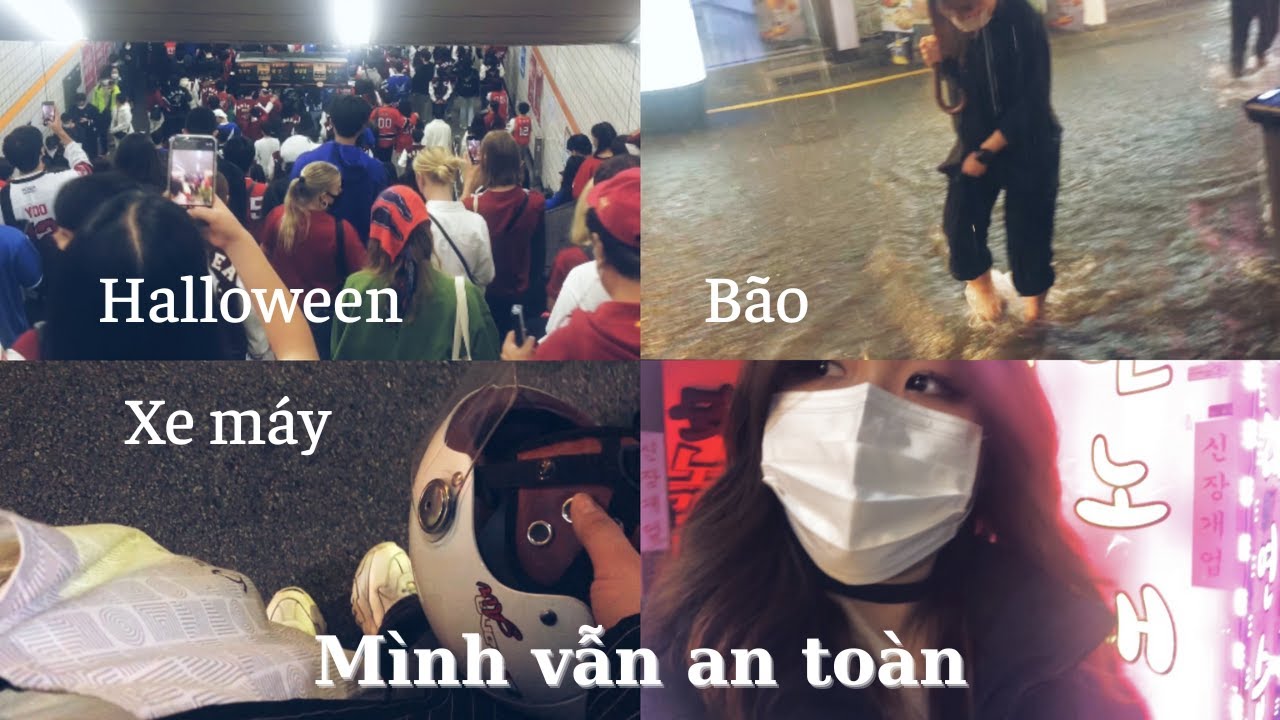 Cảm ơn vì mình may mắn Halloween, Bão, Xe máy